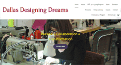 Desktop Screenshot of dallasdesigningdreams.org